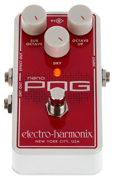 Pedal Ehx Nano Pog Octave - Electro Harmonix - DG Sound