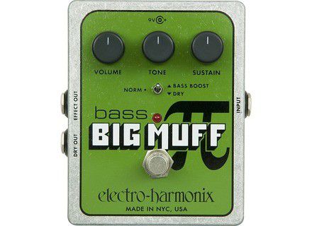 Pedal Ehx Bass Big Muff Distortion - Electro Harmonix - DG Sound