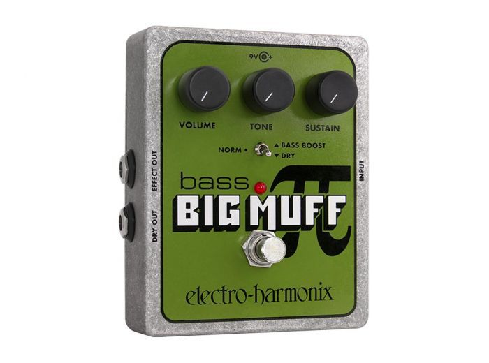 ベース Electro-harmonix BIG MUFF Pedal Ehx Deluxe Big Muff Pi Distortion Sustainer Gate Cor Preto