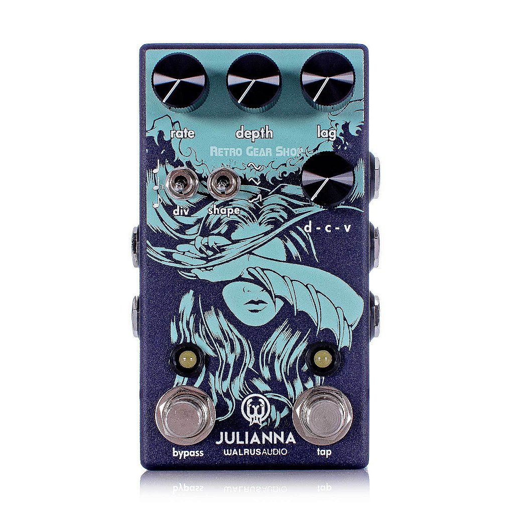 Pedal Walrus Julianna Deluxe Chorus Vibrato Walrus Audio - DG