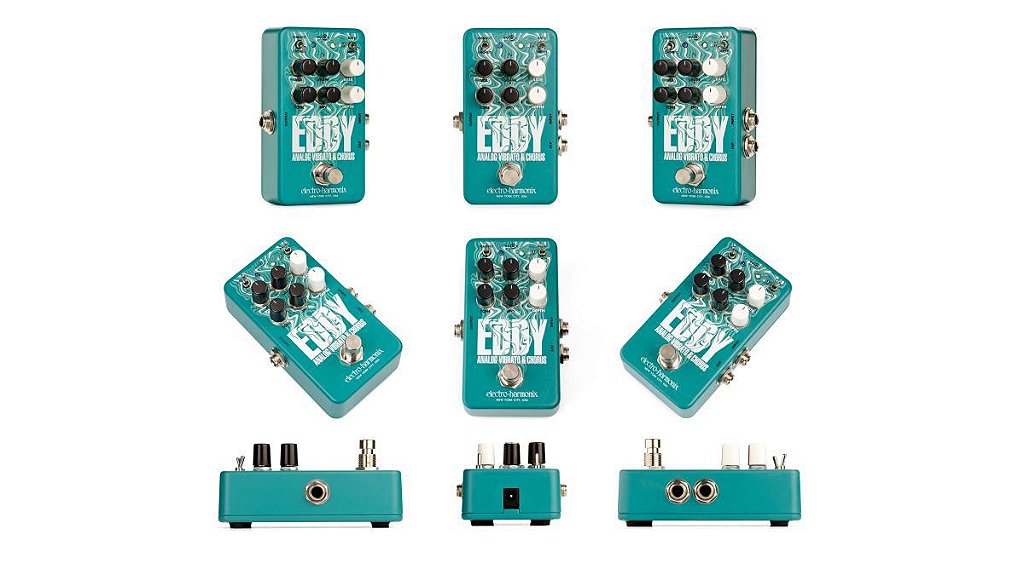 Pedal Eddy Electro Harmonix Vibrato Chorus Ehx Made In Usa - DG