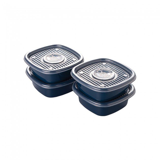 PP-「P」　ppp 4枚セット Conjunto 4 Potes de Plástico Pop de 400 ml - Plasutil - Loja Real