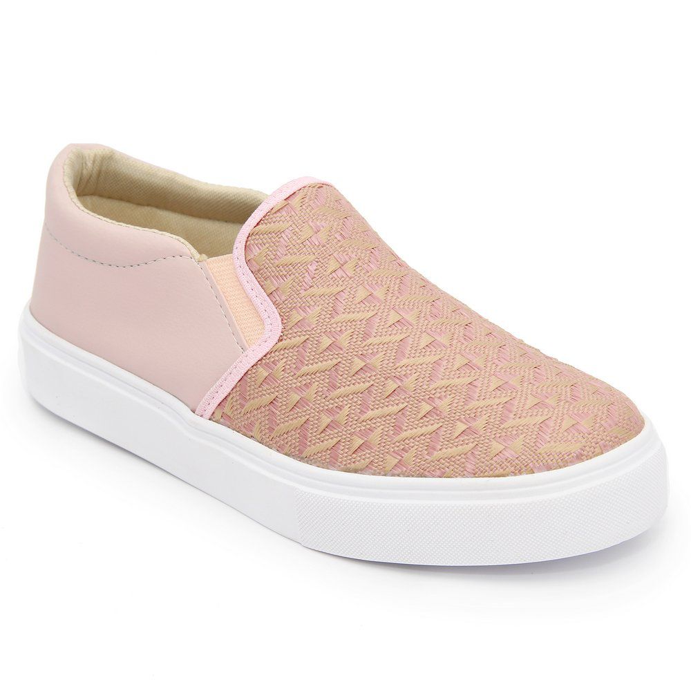 slip on feminino nude