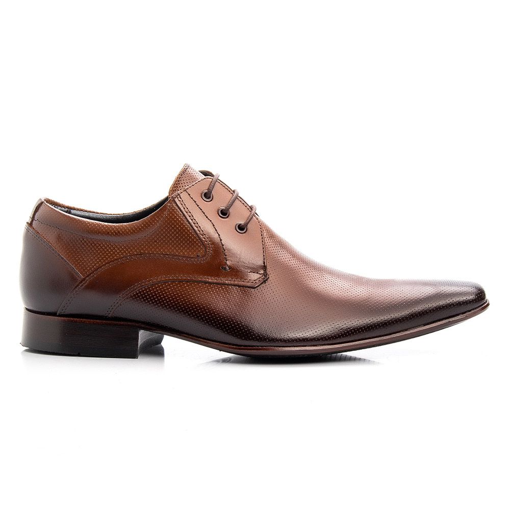 sapato social de duas cores