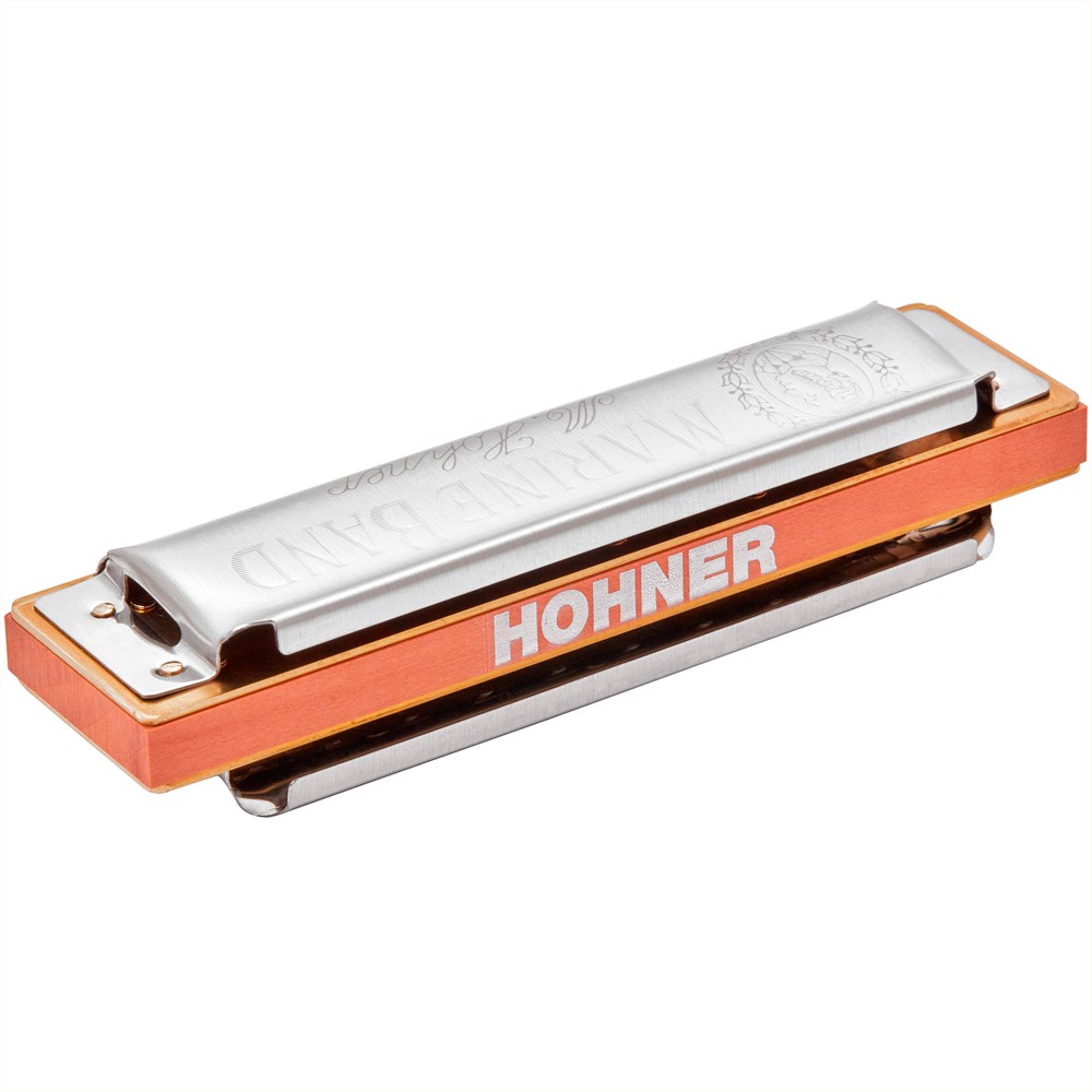 Gaita De Boca Harmonica Diatonica Hohner Marine Band Em C