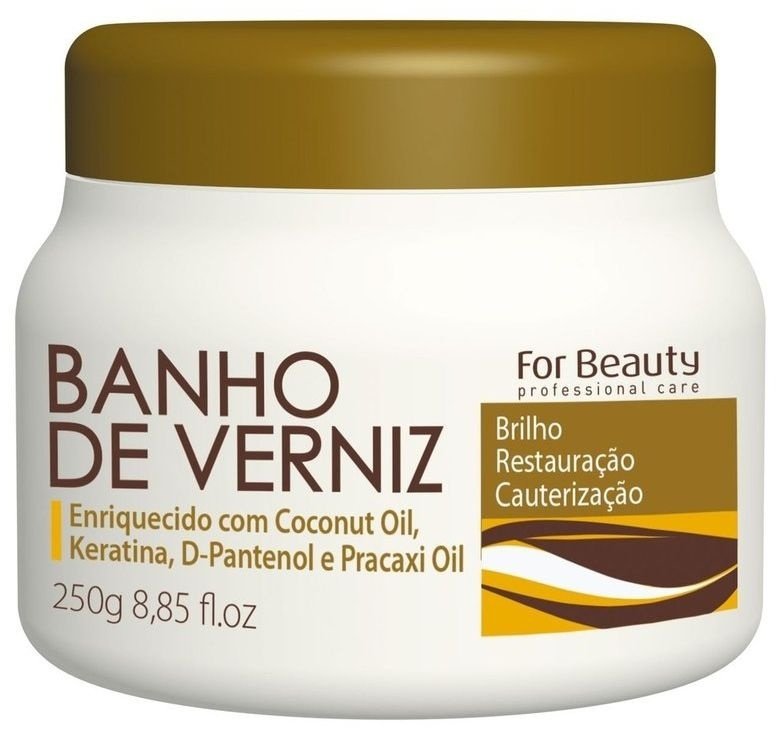 Máscara Banho de Verniz For Beauty Máscara Banho de Verniz