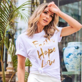 camiseta faith hope love
