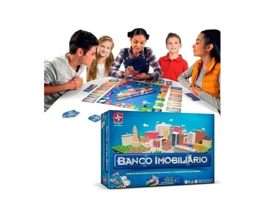 Jogo Banco Imobiliário Com Aplicativo - Estrela