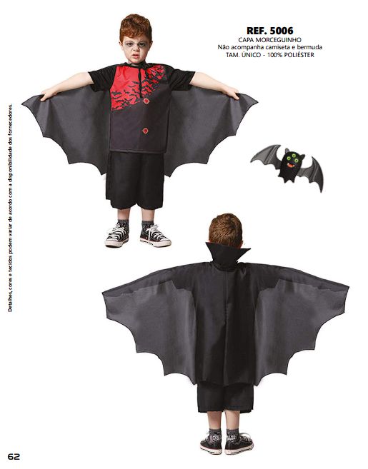 Fantasia Infantil Halloween Vampiro