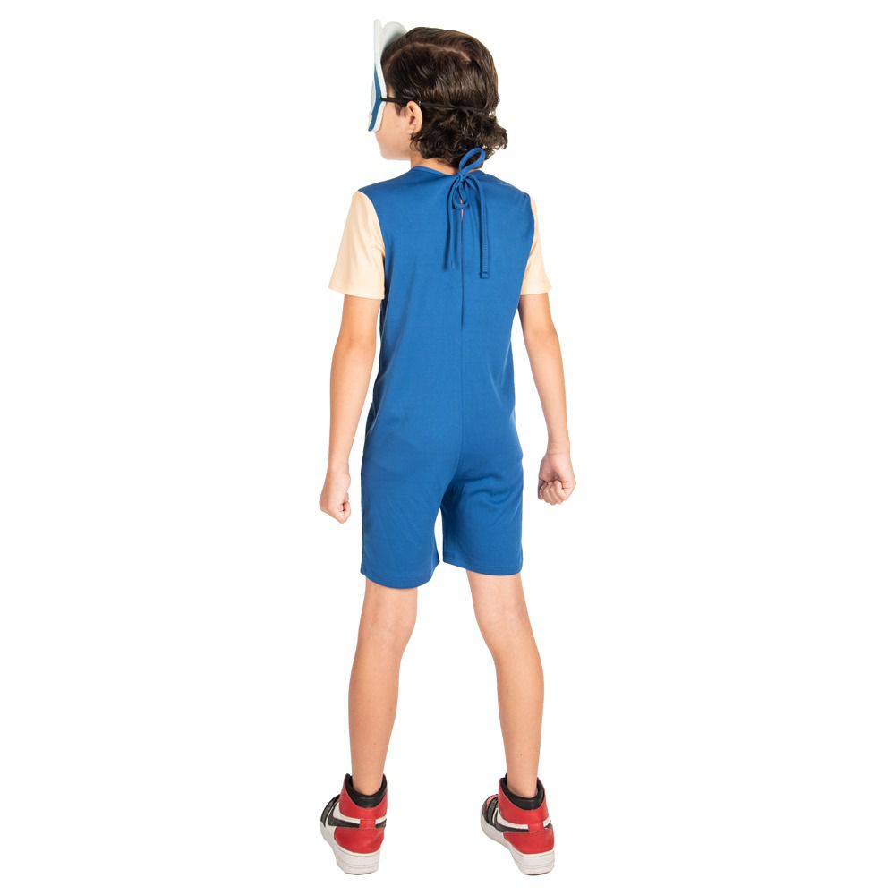 FANTASIA SONIC (COM MÁSCARA) - ISA KIDS MODA INFANTIL