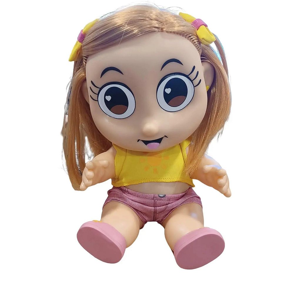 Boneca Mc Divertida r Maria Clara Original Baby Brink - 7 Artes  BrinQ Fantasias