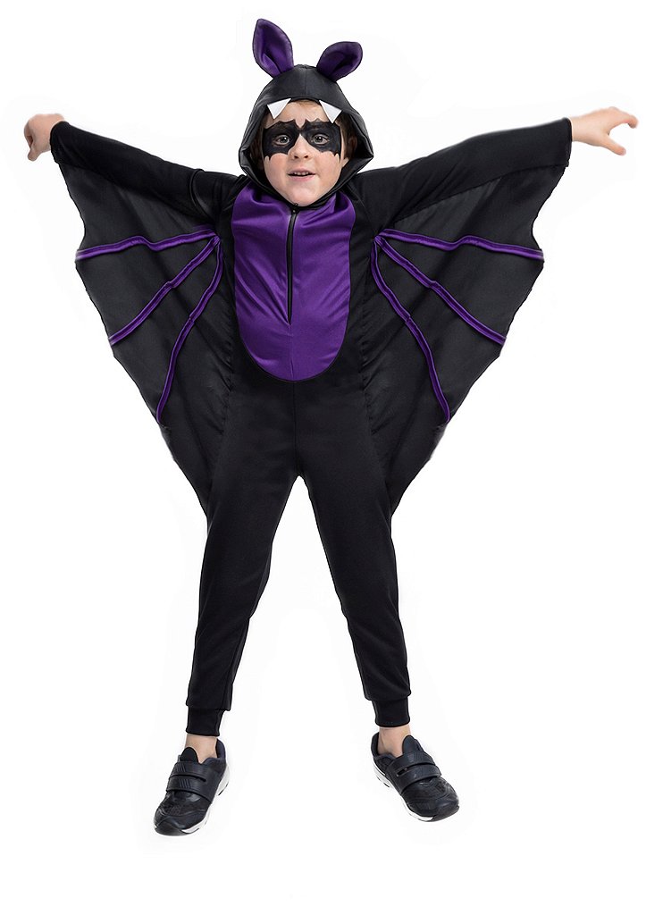 Fantasia Infantil Menino Vampiro Halloween Luxo com 5 peças