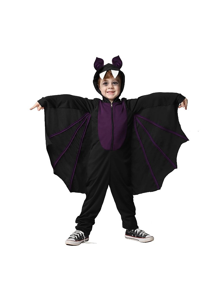 Fantasia morcego menino