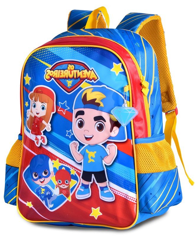 Mochila Costas Escola Infantil Aventureiros Luccas Neto-clio