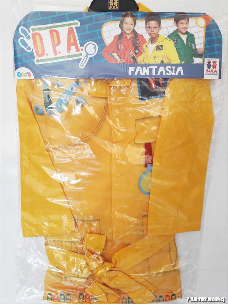 Fantasia Infantil DPA - Bento Amarelo Luxo - Sulamericana