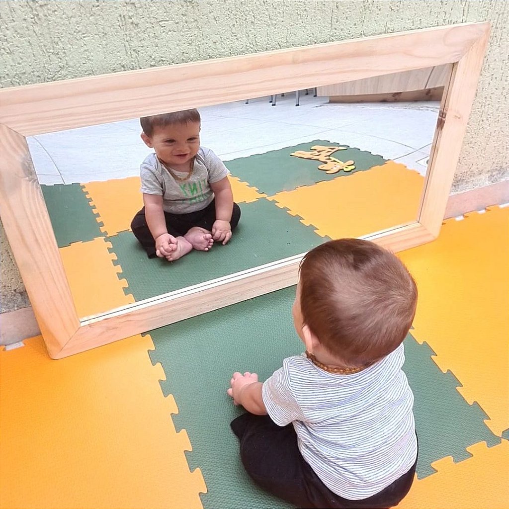 Espelho Montessori de Acrílico - Madeirinha