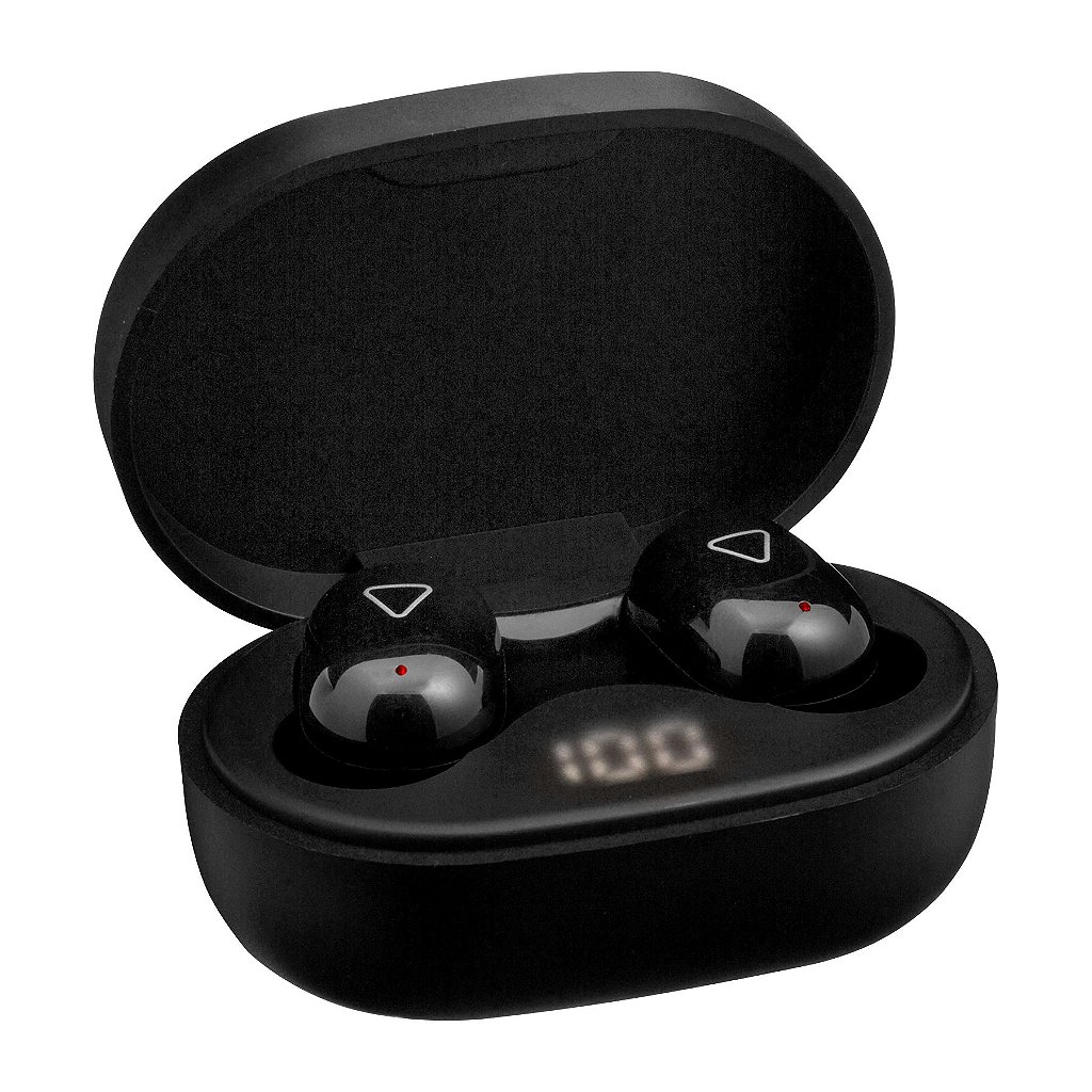 Fone de Ouvido Bluetooth Sem Fio TWS Air Pro GO 2.0 i2GO com Estojo de  Carregamento - i2GO PRO