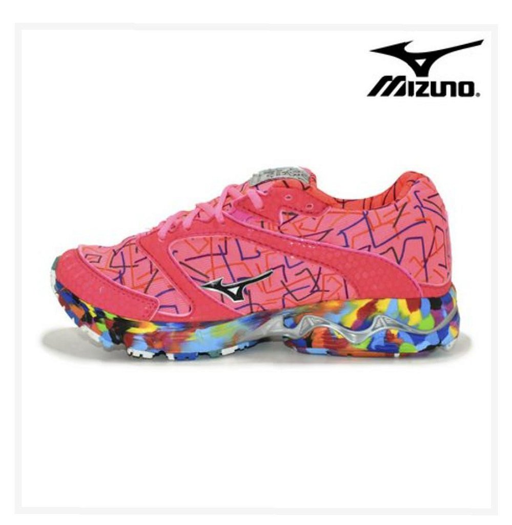 mizuno rosa e branco