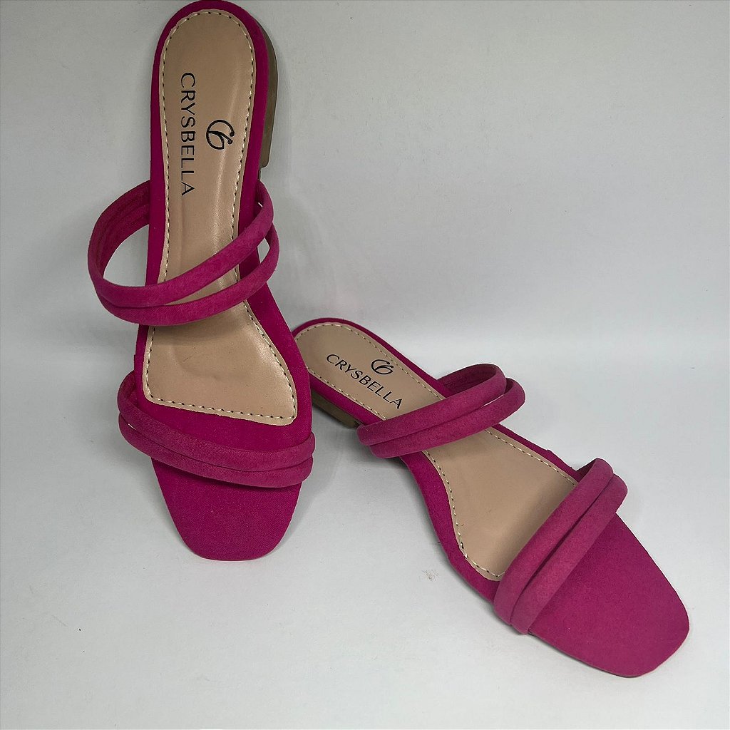 Rasteirinha pink best sale