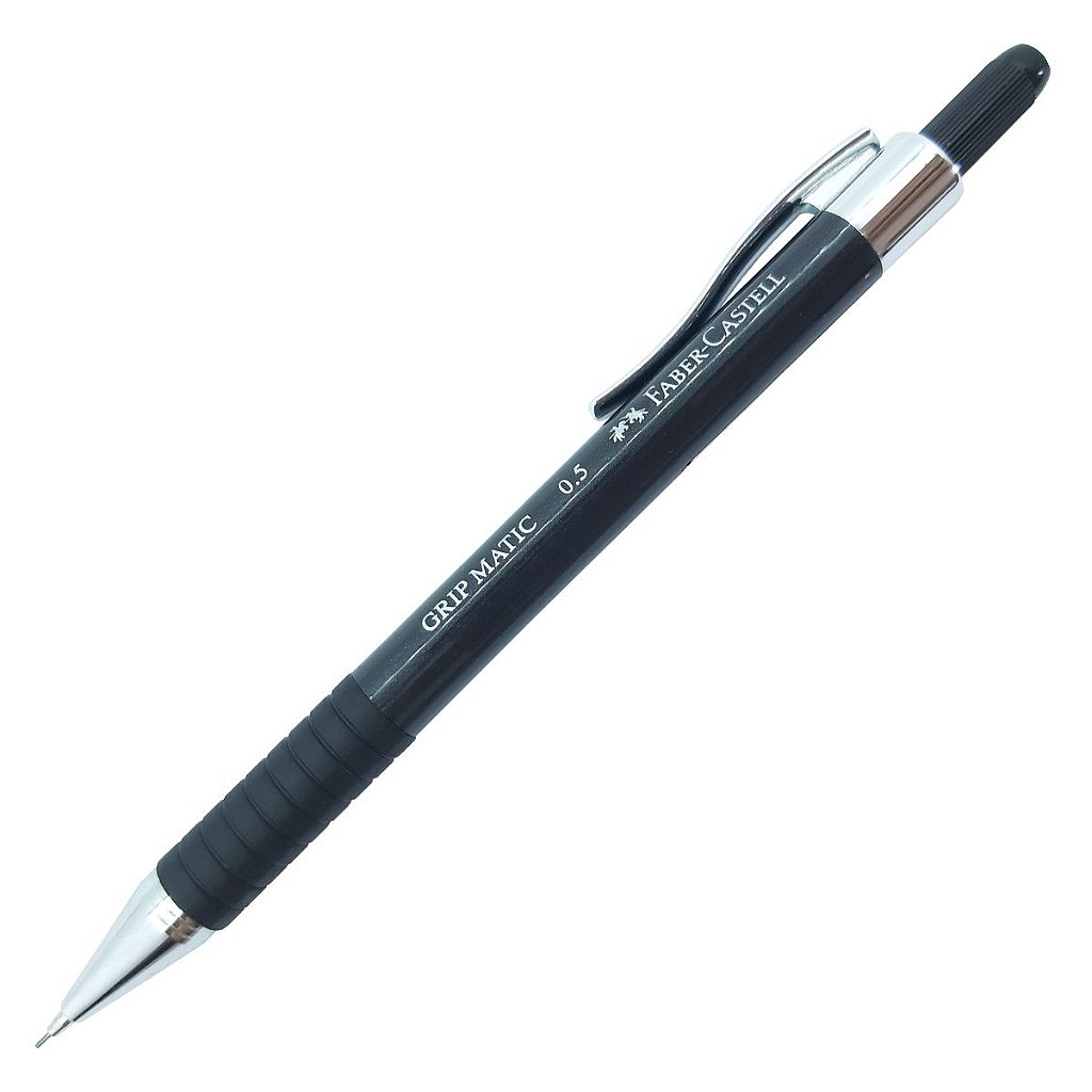 Lapiseira Automática FABER-CASTELL Grip Matic Metal 0.5mm - À MÃO