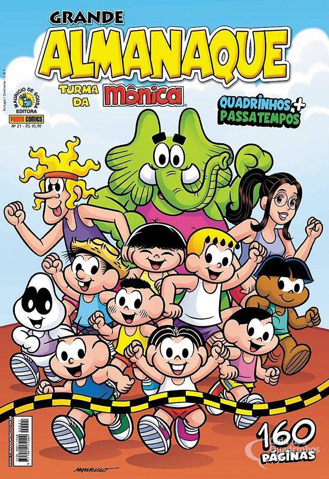 Almanacão Turma Da Mônica Passatempos, Jogos e Colorir Escplha Sua Capa