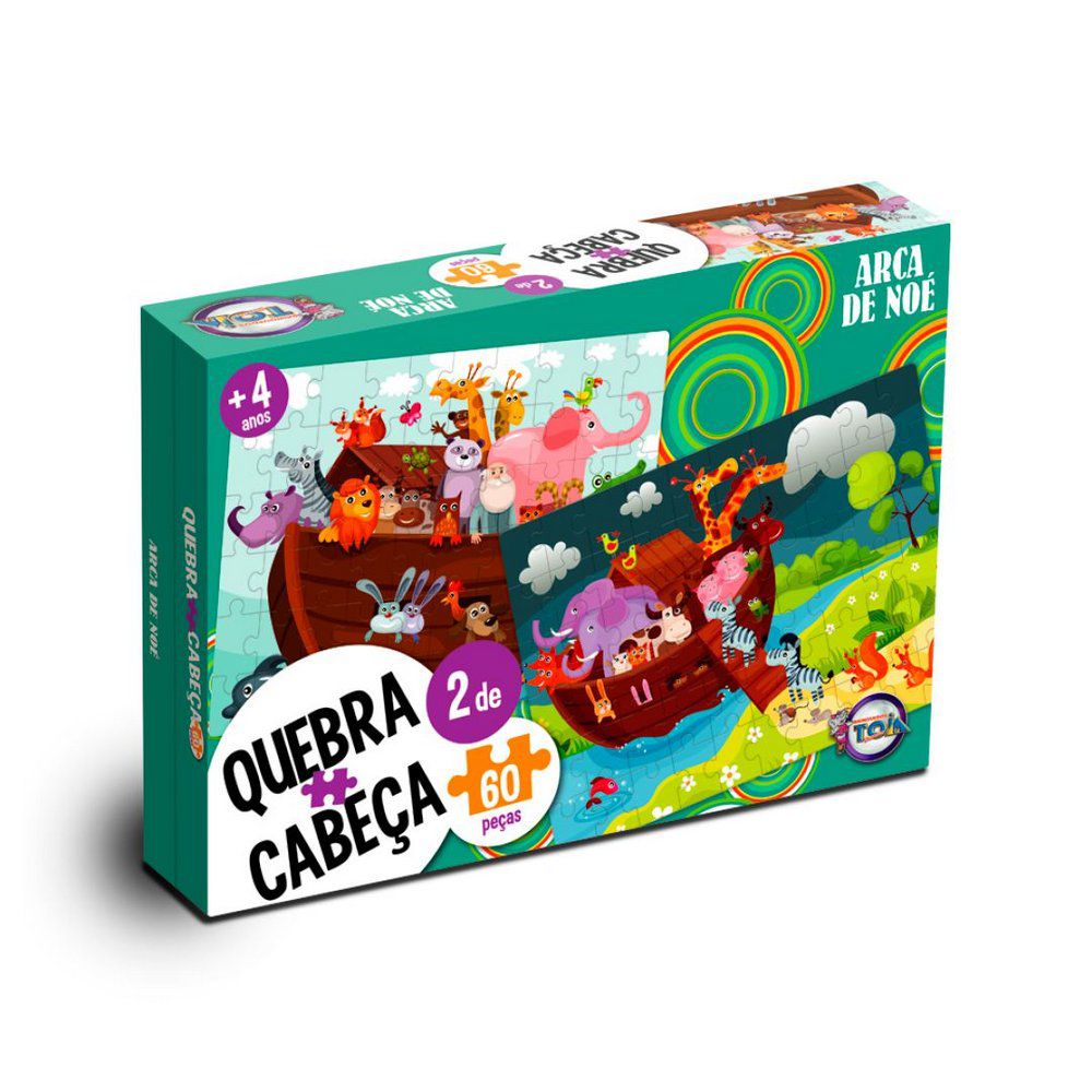 Jogo Da Memoria Arca De Noe Com Bichinhos Fofos - Jogo Educativo