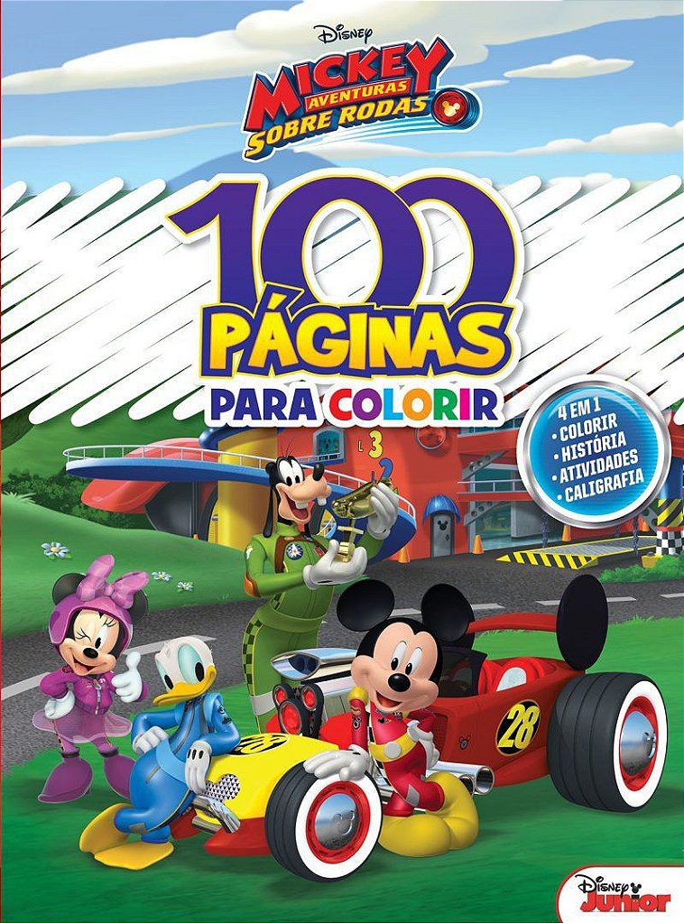100 Páginas para Colorir Disney - Moana