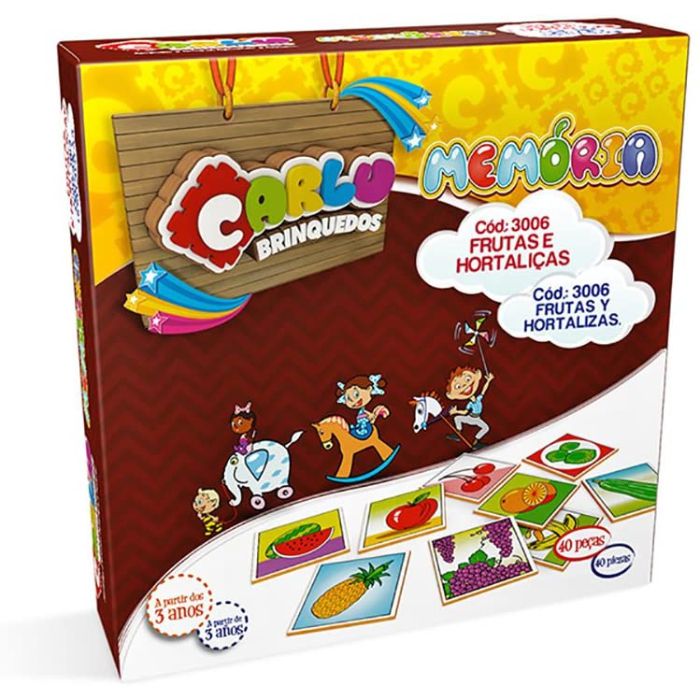 Jogo da Memória Meus Brinquedos Toyster