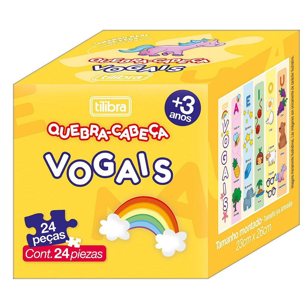 Jogo Brinquedo Educativo Pedagógico +3 Anos 15 Pcs Toyster