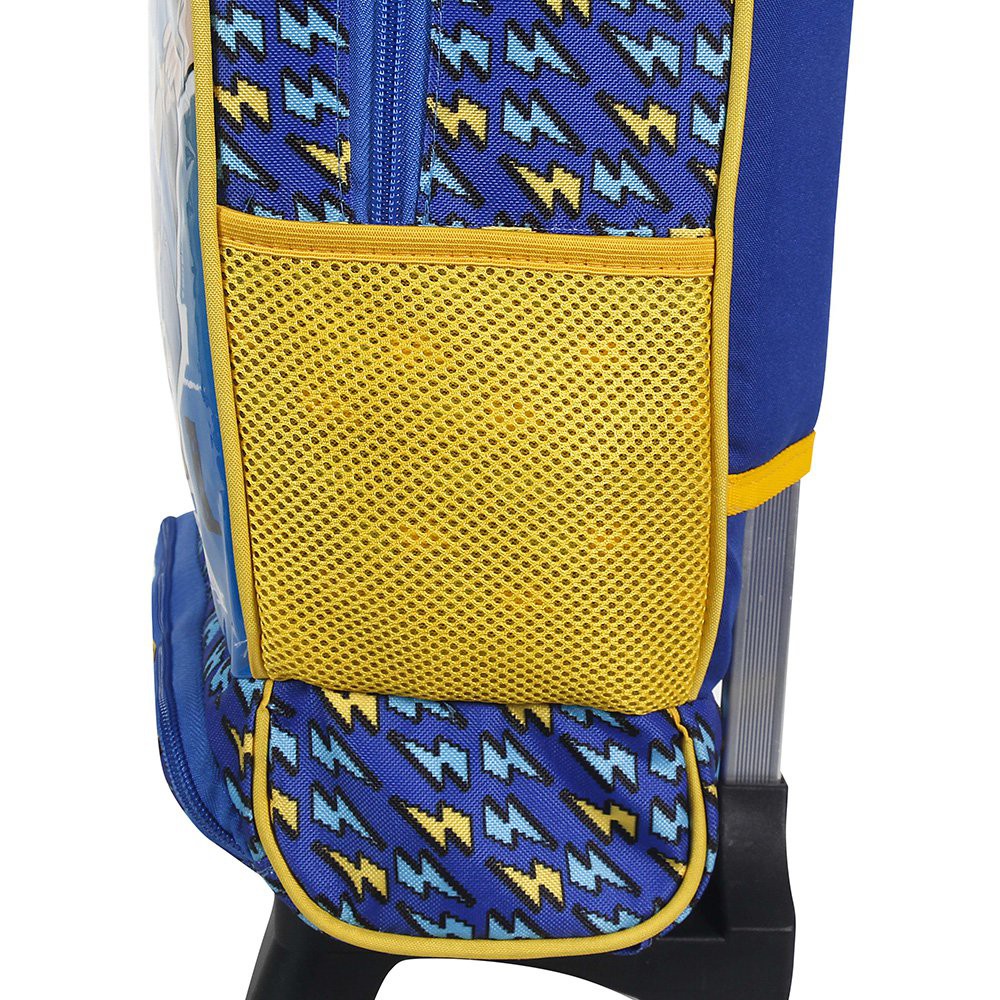 Kit Mochila de Rodinhas e Lancheira Dermiwill Brancoala Azul - Azul