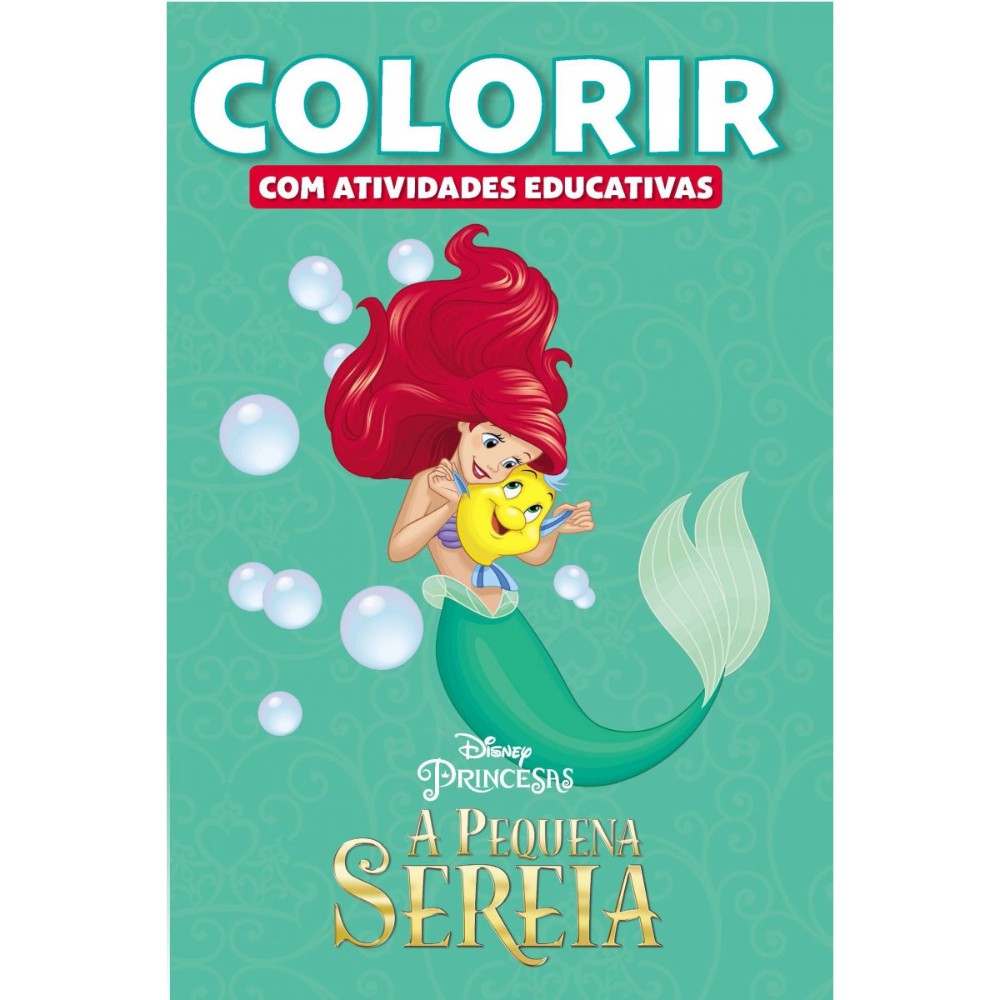 Desenho de Princesa sereia para Colorir - Colorir.com