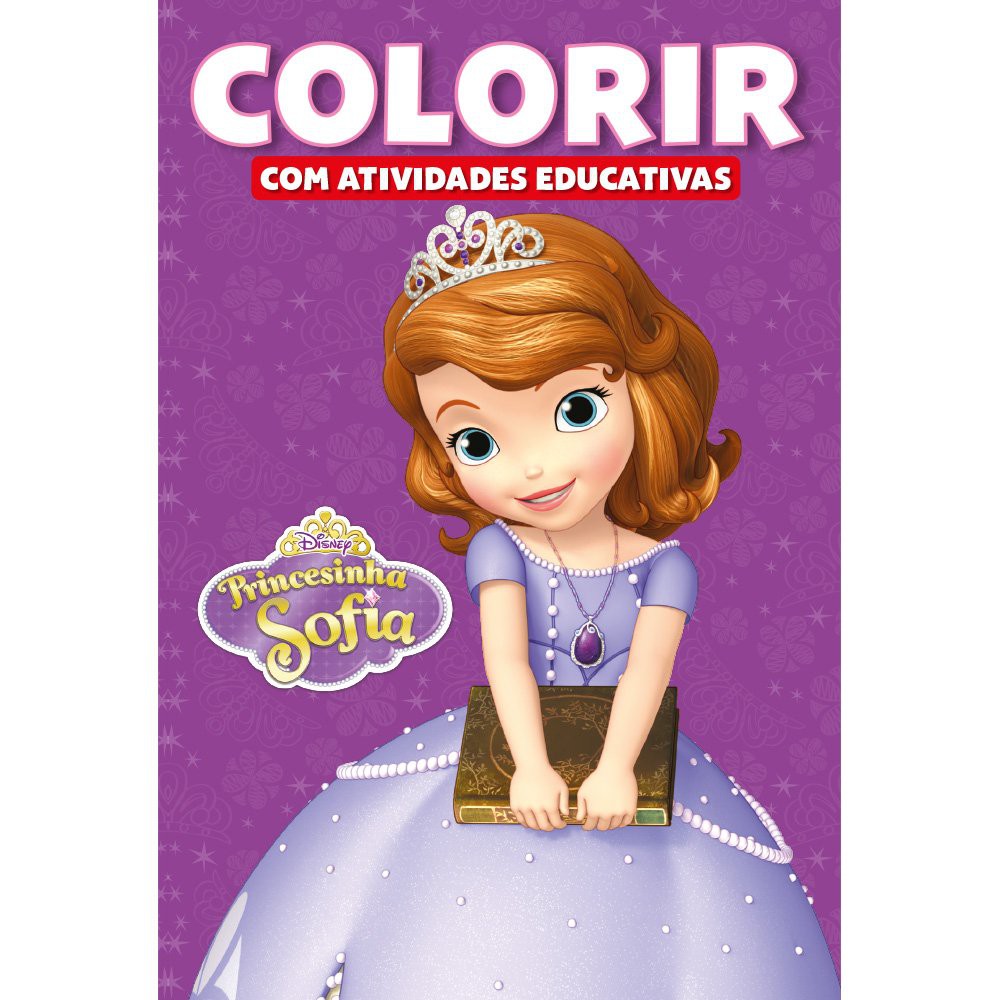 Livro Colorir sortido Princesas Disney