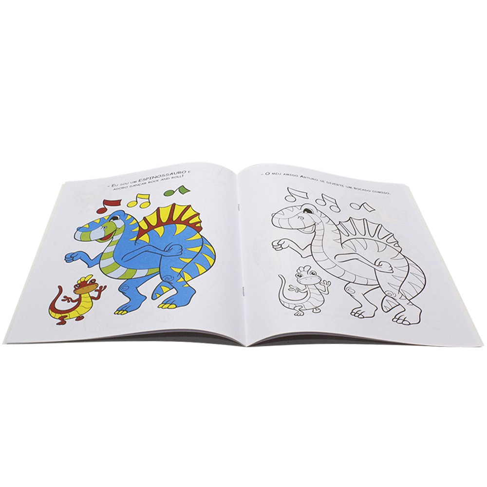 Vamos colorir - Dinossauro - 9786555304138 - Livros na  Brasil