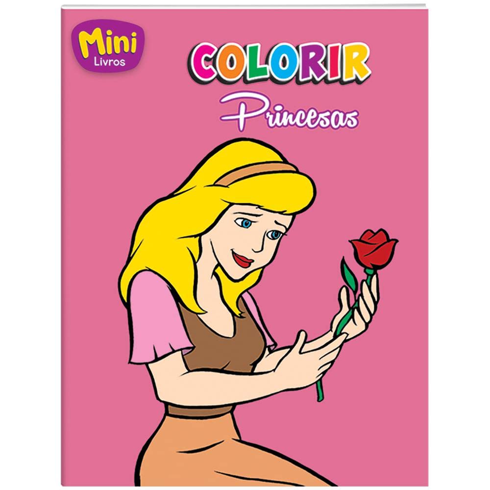 Livro Colorir sortido Princesas Disney