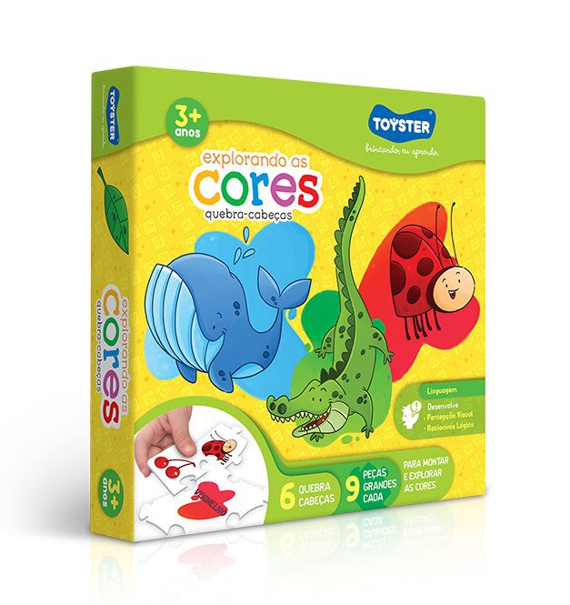 Quebra-Cabeça Alfabeto dos Animais - Toyster - Jogo Educativo :)