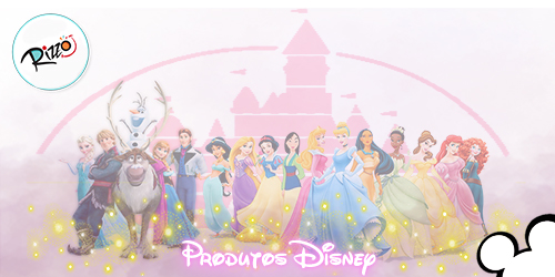 Kit Bola de Natal - Princesas Disney - 8 cm - Natal Disney - 4 unidades - Cromus - Rizzo