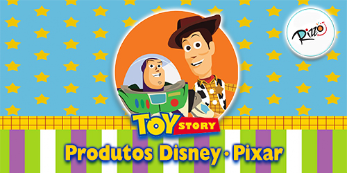 Kit Bola de Natal - Toy Story - 6 cm - Natal Disney - 6 unidades - Cromus - Rizzo