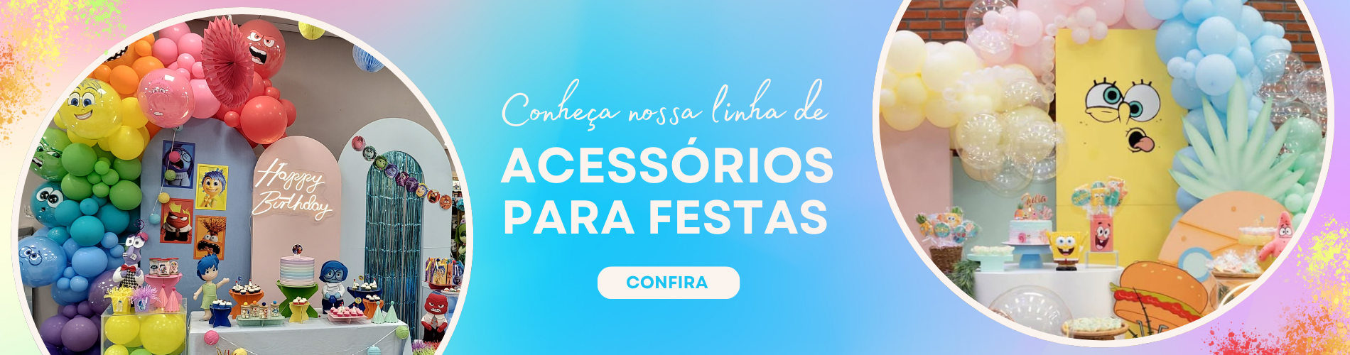 Acessorios para Festas