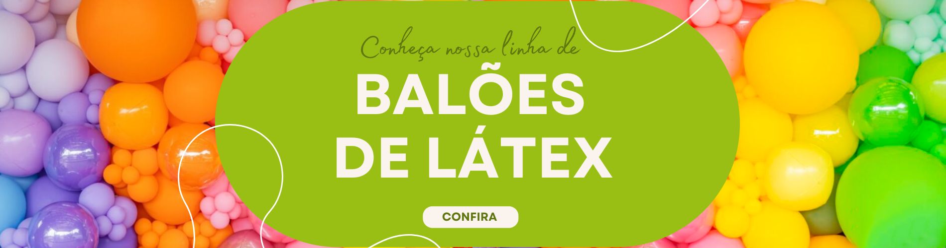  Baloes de Latex