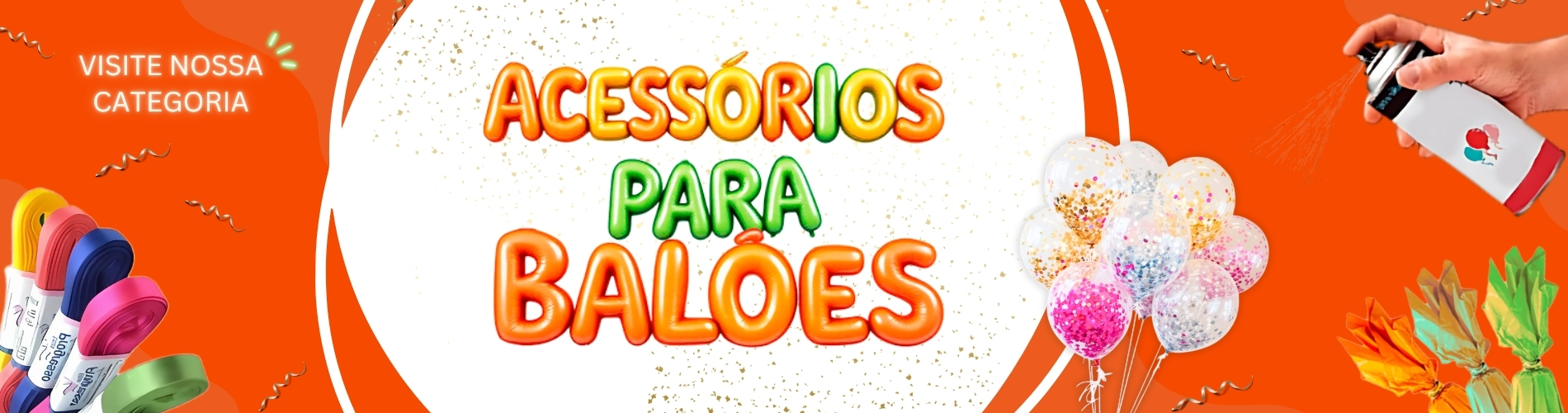 Acessorios para Baloes