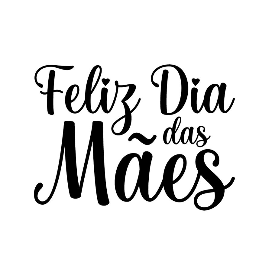 Transfer Para Balão Lettering - Feliz dia das Mães - 01 Unidade - Rizz -  Rizzo Balões