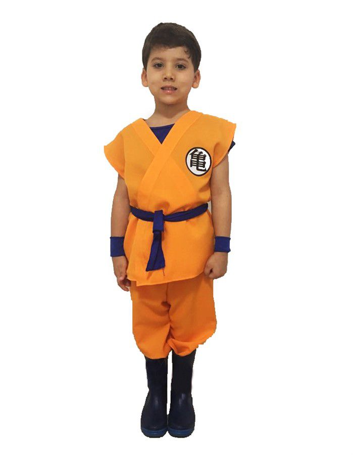 Fantasia Goku menina 6 e 8 anos