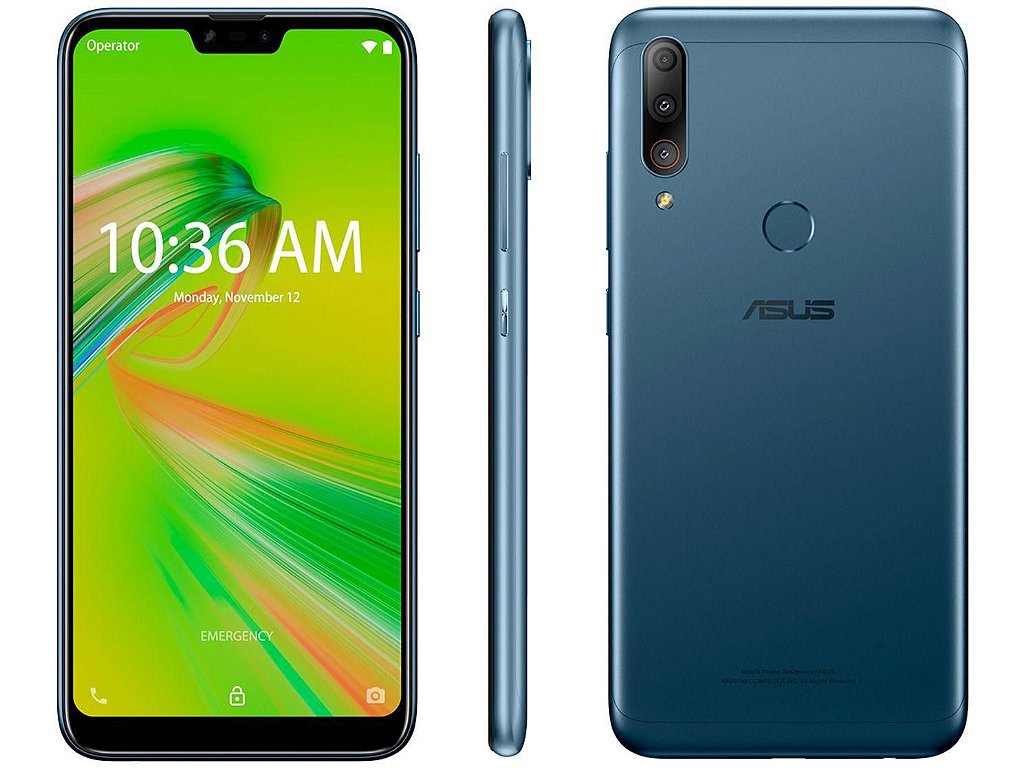 Smartphone Asus ZenFone Max Shot 32GB Azul - Unik Mobile - Os melhores  Smartphones