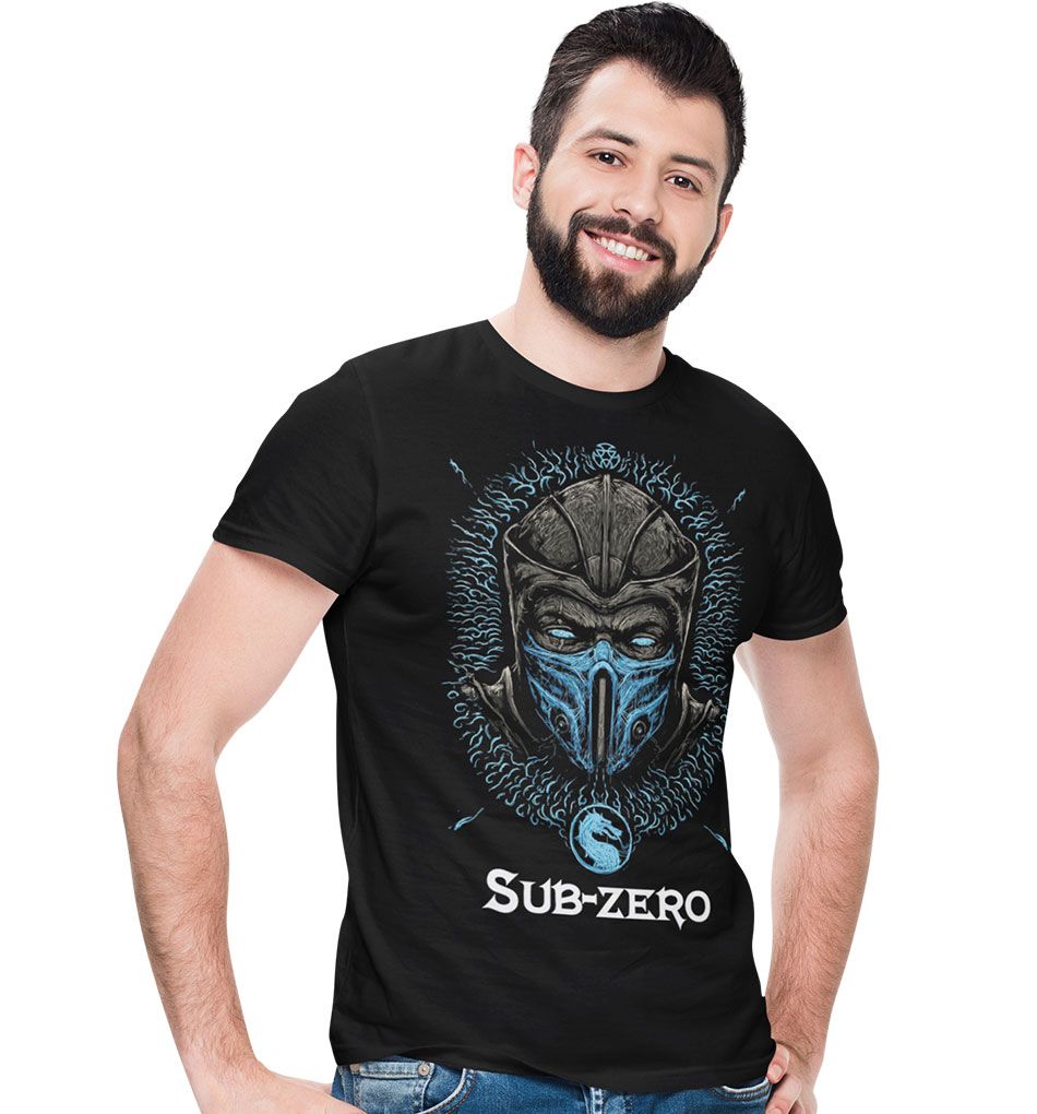 Independiente arco Profesor de escuela Camiseta Mortal Kombat – Sub-Zero - Stampartz Camisetas