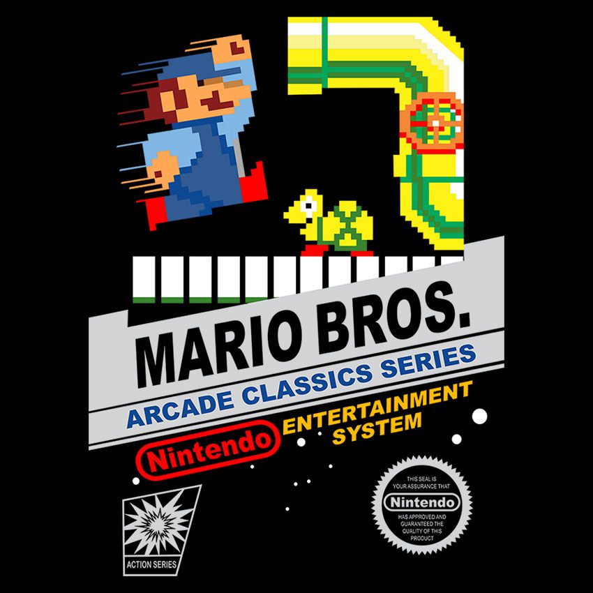 Camiseta Mario Bros Nintendo Jogos Antigos no Shoptime