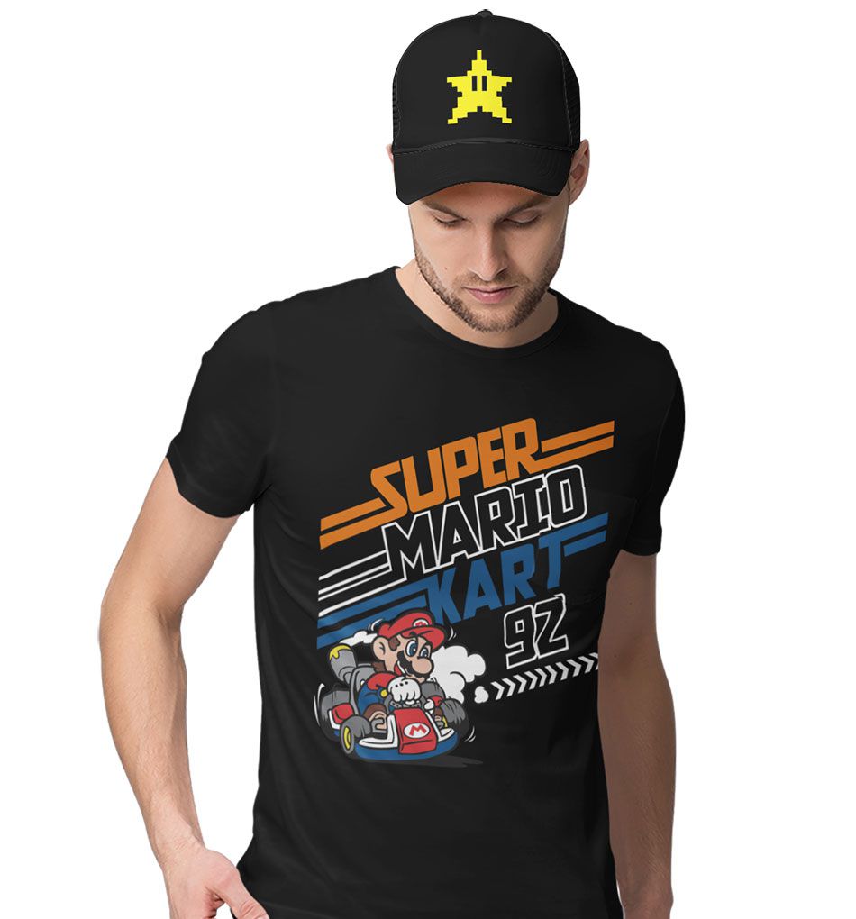 Camiseta Super Mario Kart 92 - Stampartz Camisetas