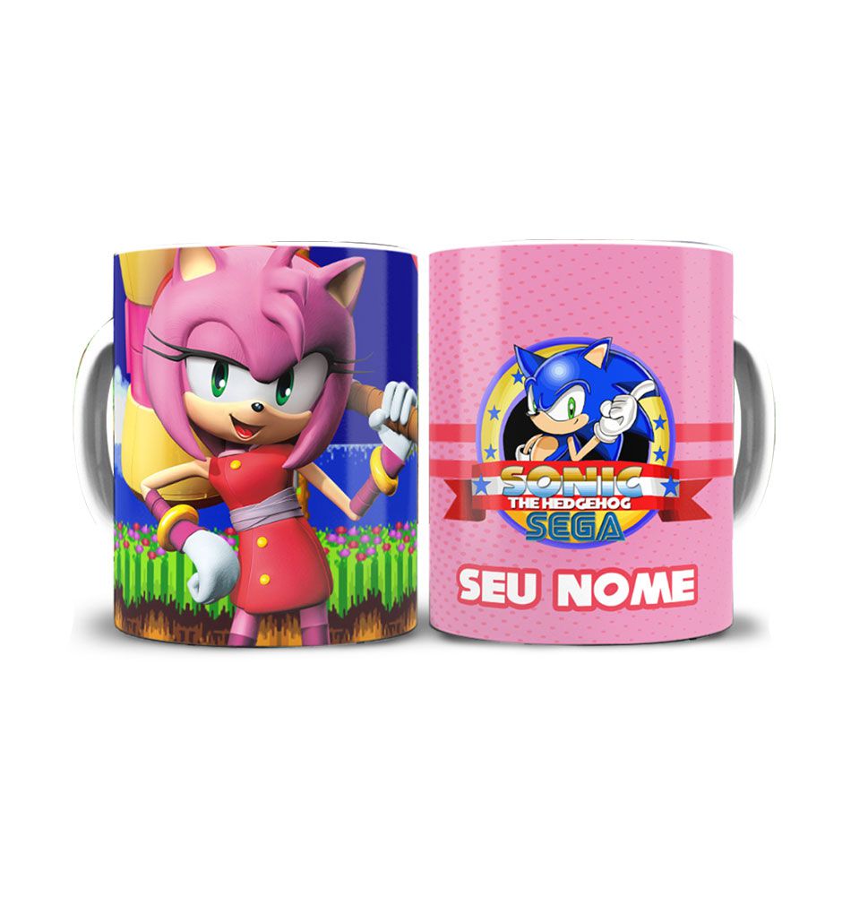 Camiseta Sonic Boom Amy Rose