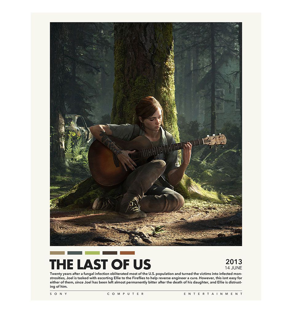 Poster, Quadro The Last of Us 2 - Ellie em