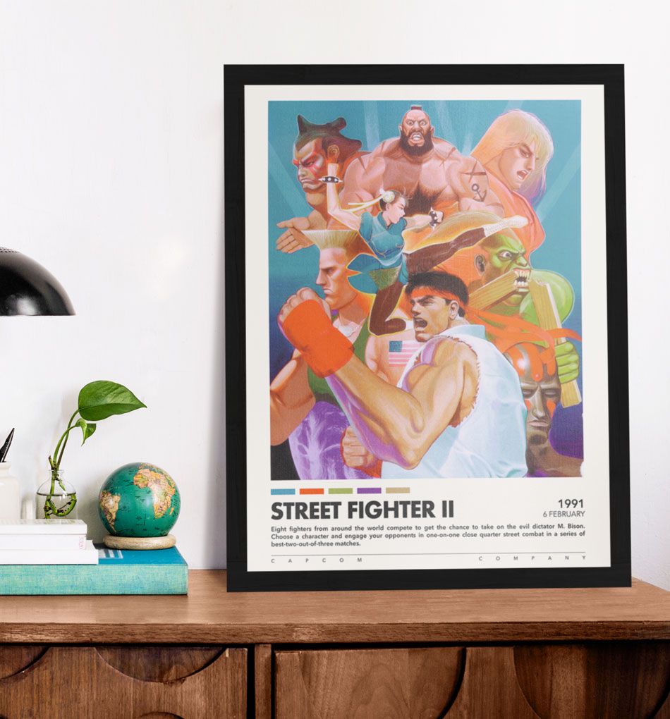 Poster Cartaz Jogo Street Fighter 5 A - Pop Arte Poster - Pôster - Magazine  Luiza