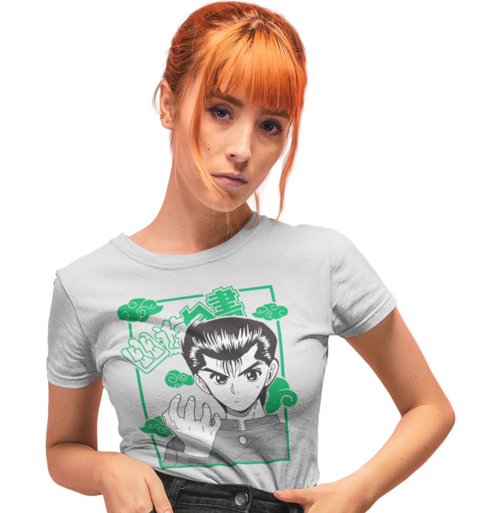 Baby Long Classic Camiseta Yu Yu Hakusho - Yusuke urameshi 3